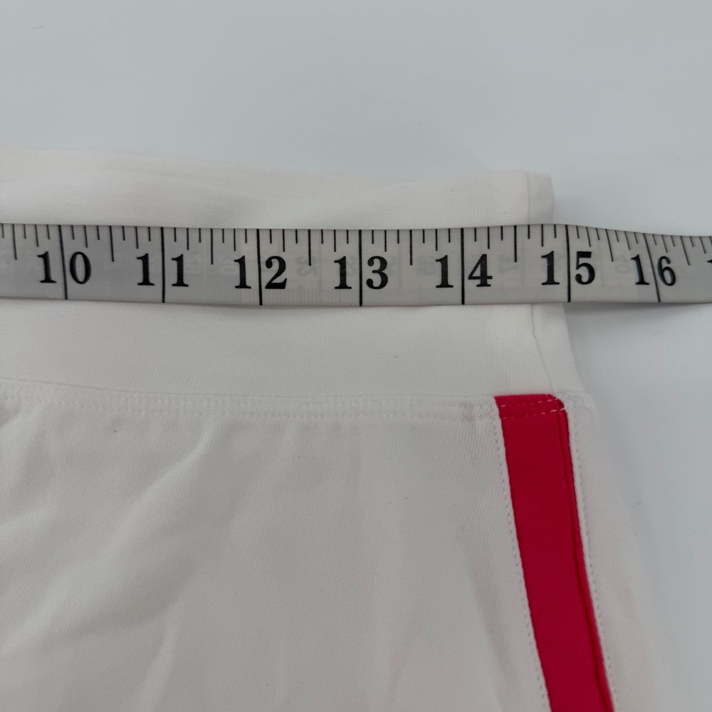 Nike Skort Women's size Small White Pink trim Dri-FIT Tennis Golf Athletic Skirt - Picture 8 of 9